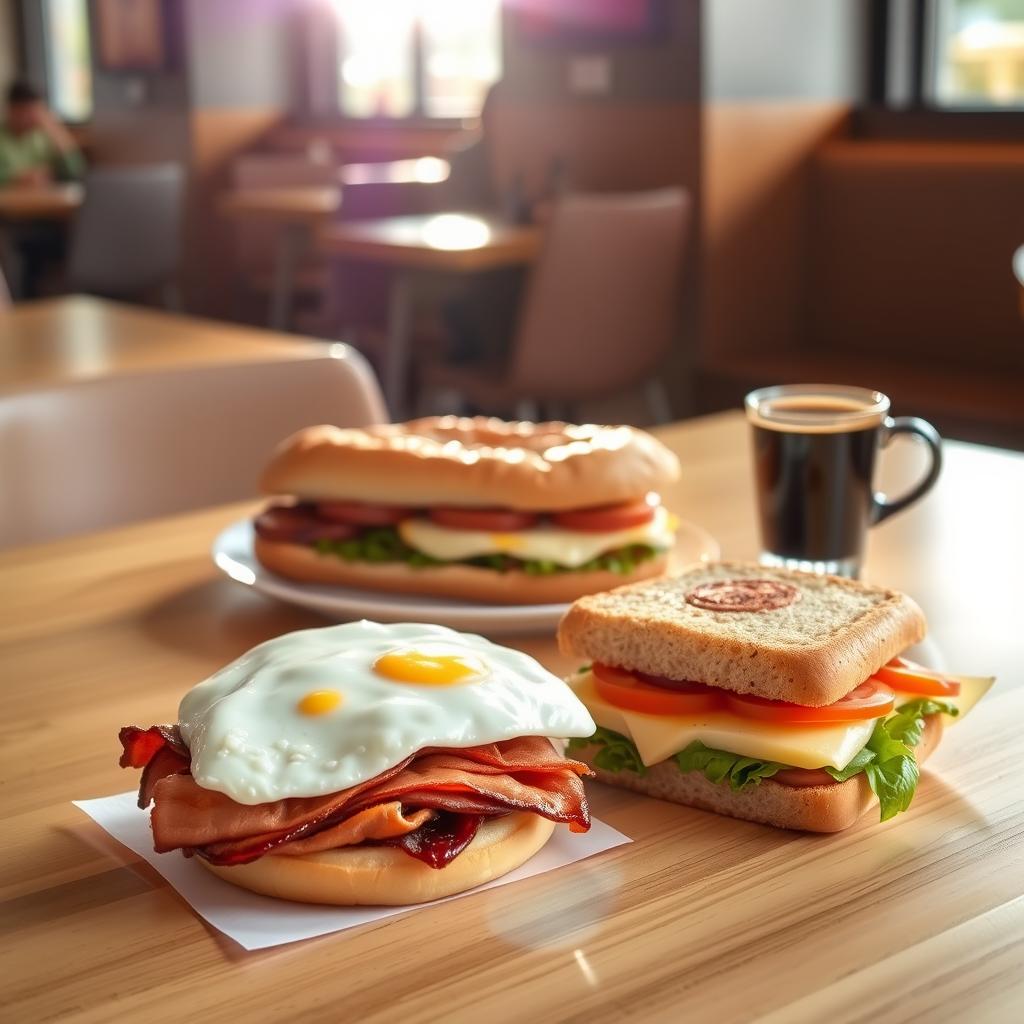 Best Fast Food Chains for Healthy Breakfast Sandwiches