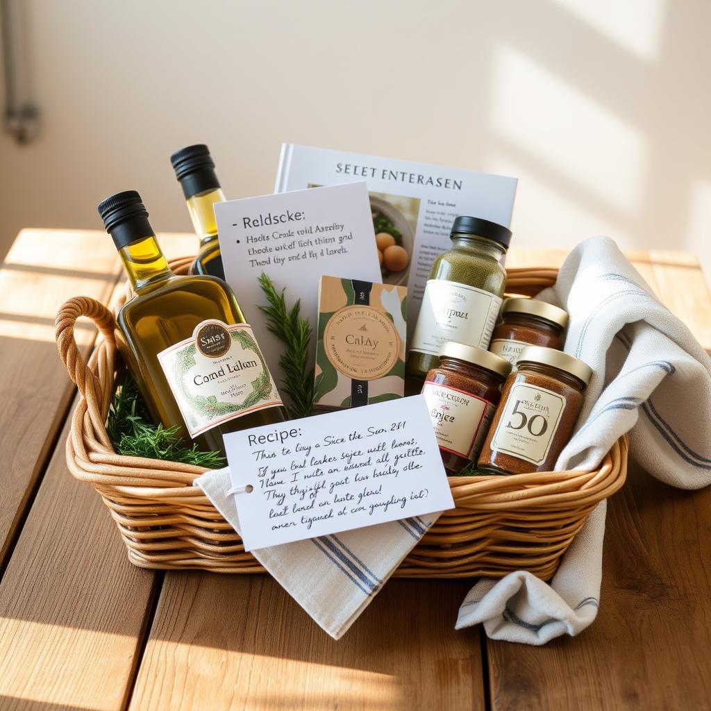 Add a Personal Touch to Your Mediterranean Gift Basket